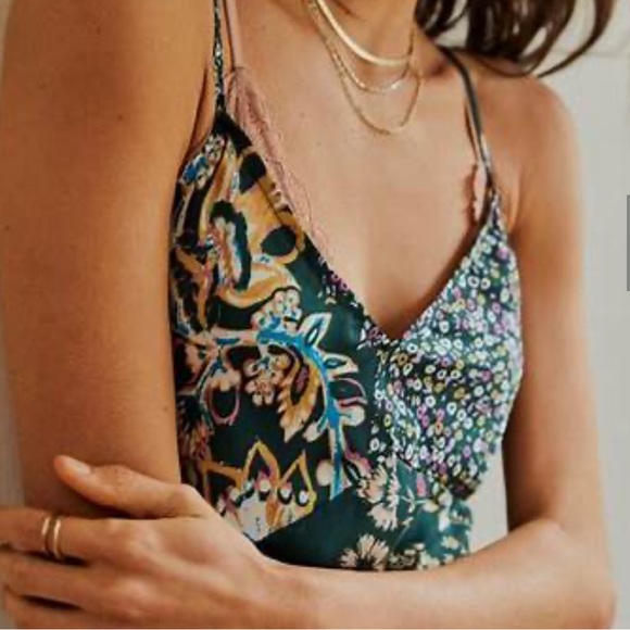 Free People Your Better Side Floral Midi Slipdress - Picture 3 of 9